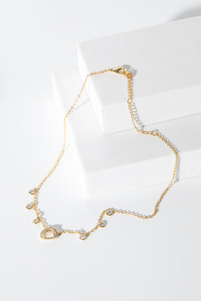 Jewel of the Ocean Necklace White