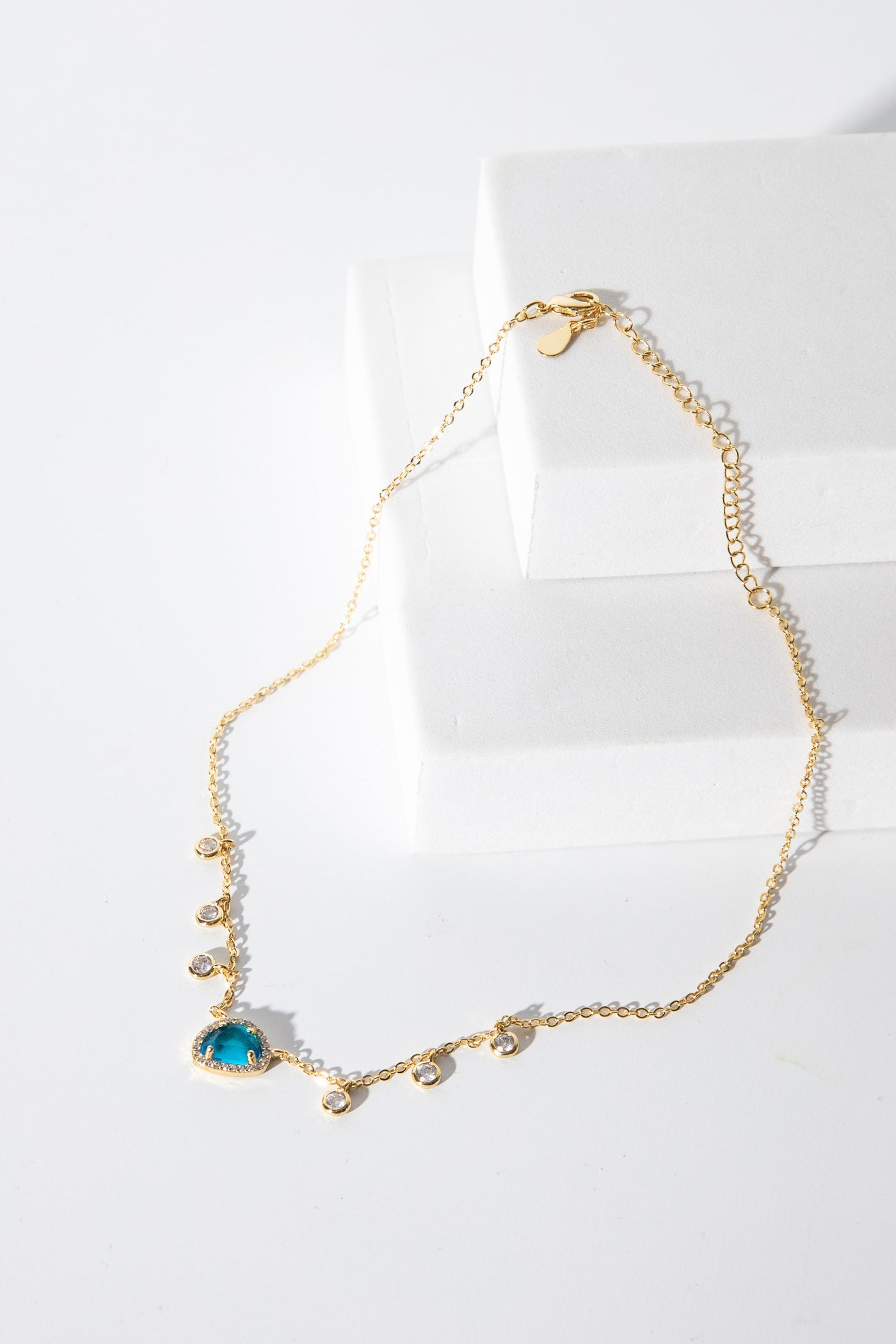 Jewel of the Ocean Necklace Blue