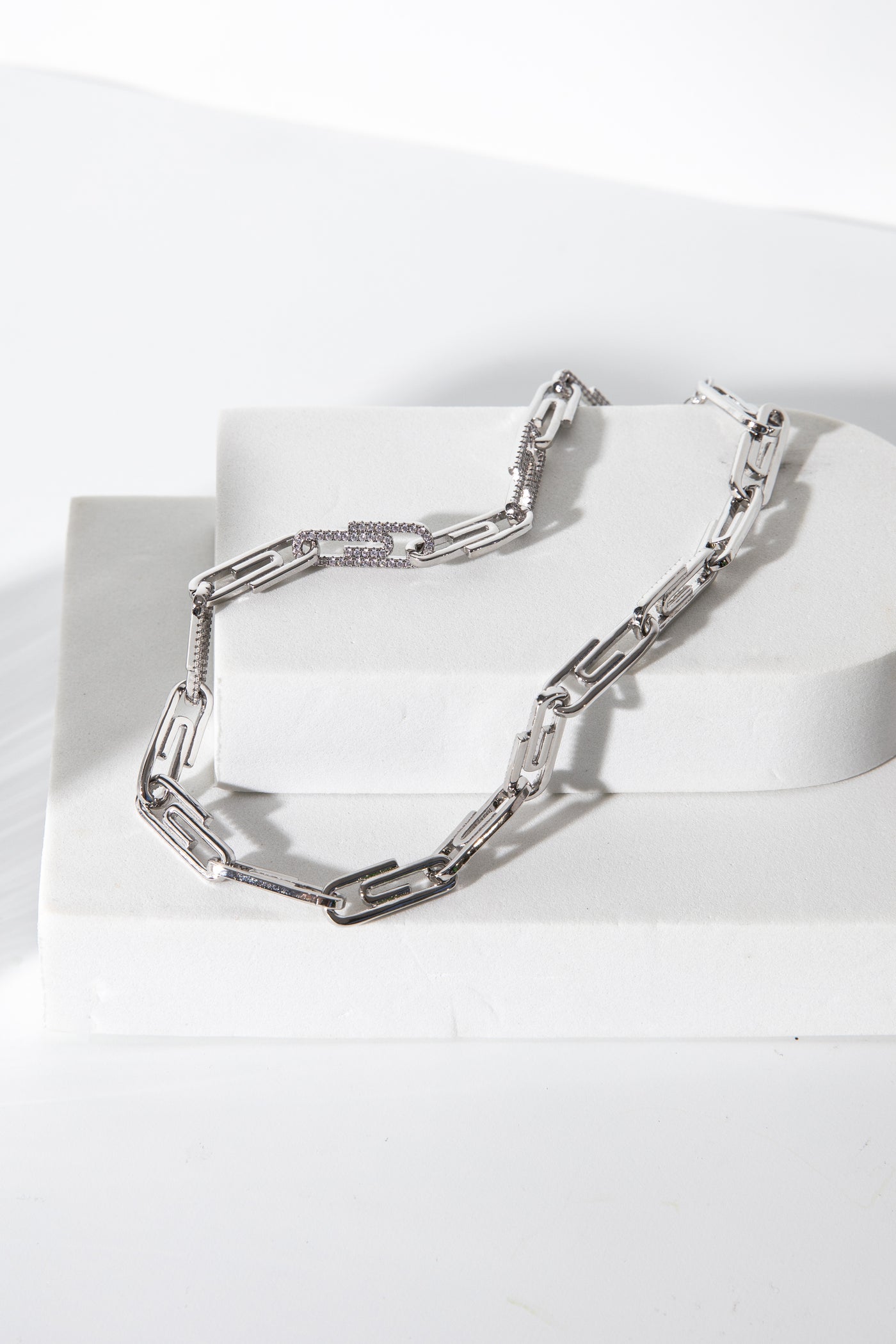 Enigma Necklace Silver