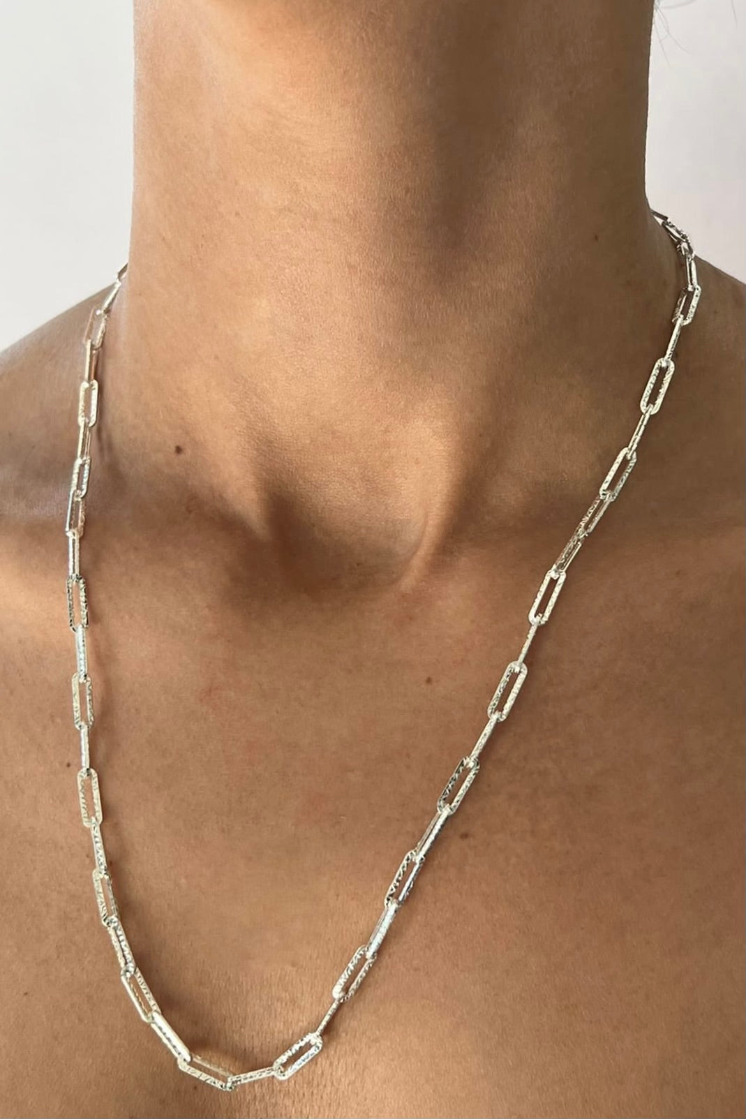 Portia Silver Necklace