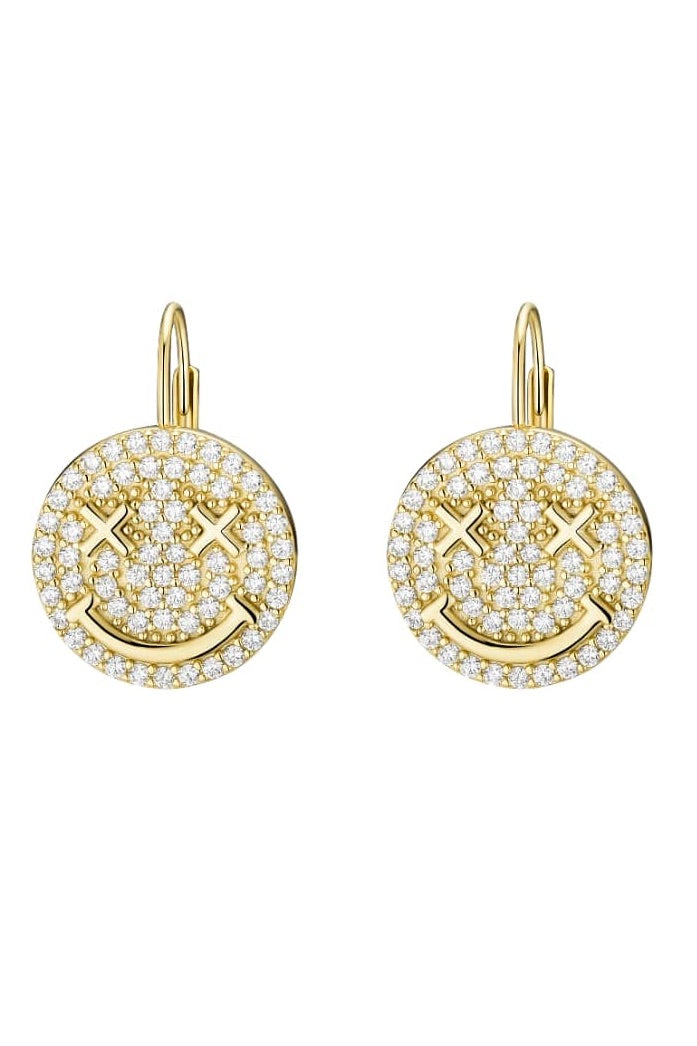 Smile For Me Earrings Gold