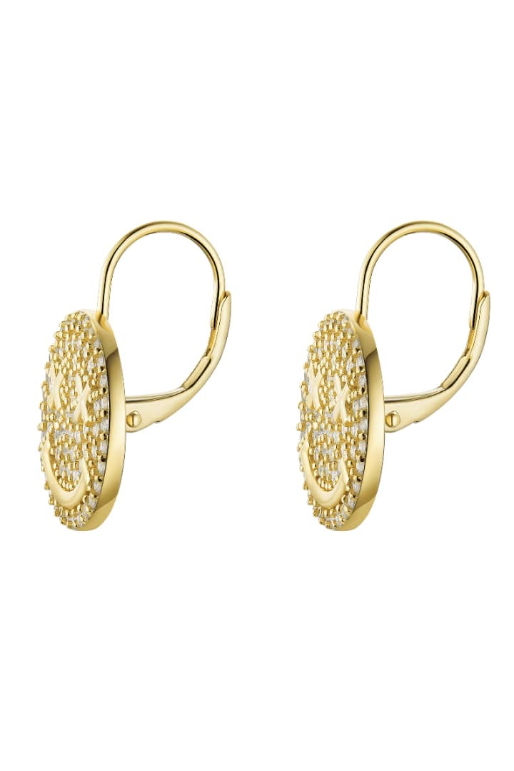 Smile For Me Earrings Gold