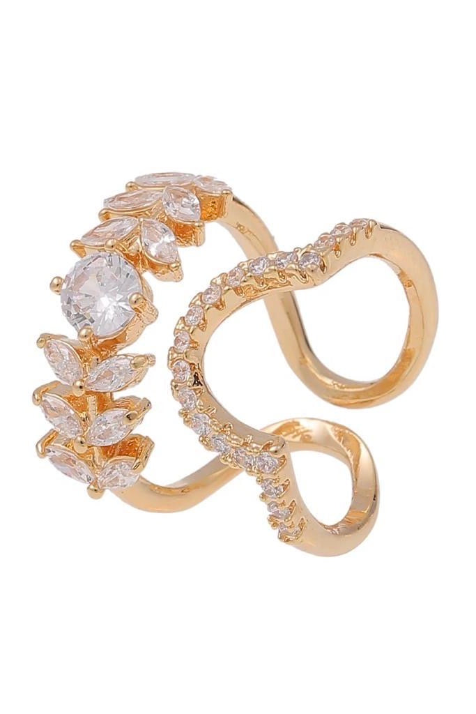 Maila - Faith Nail Ring Gold