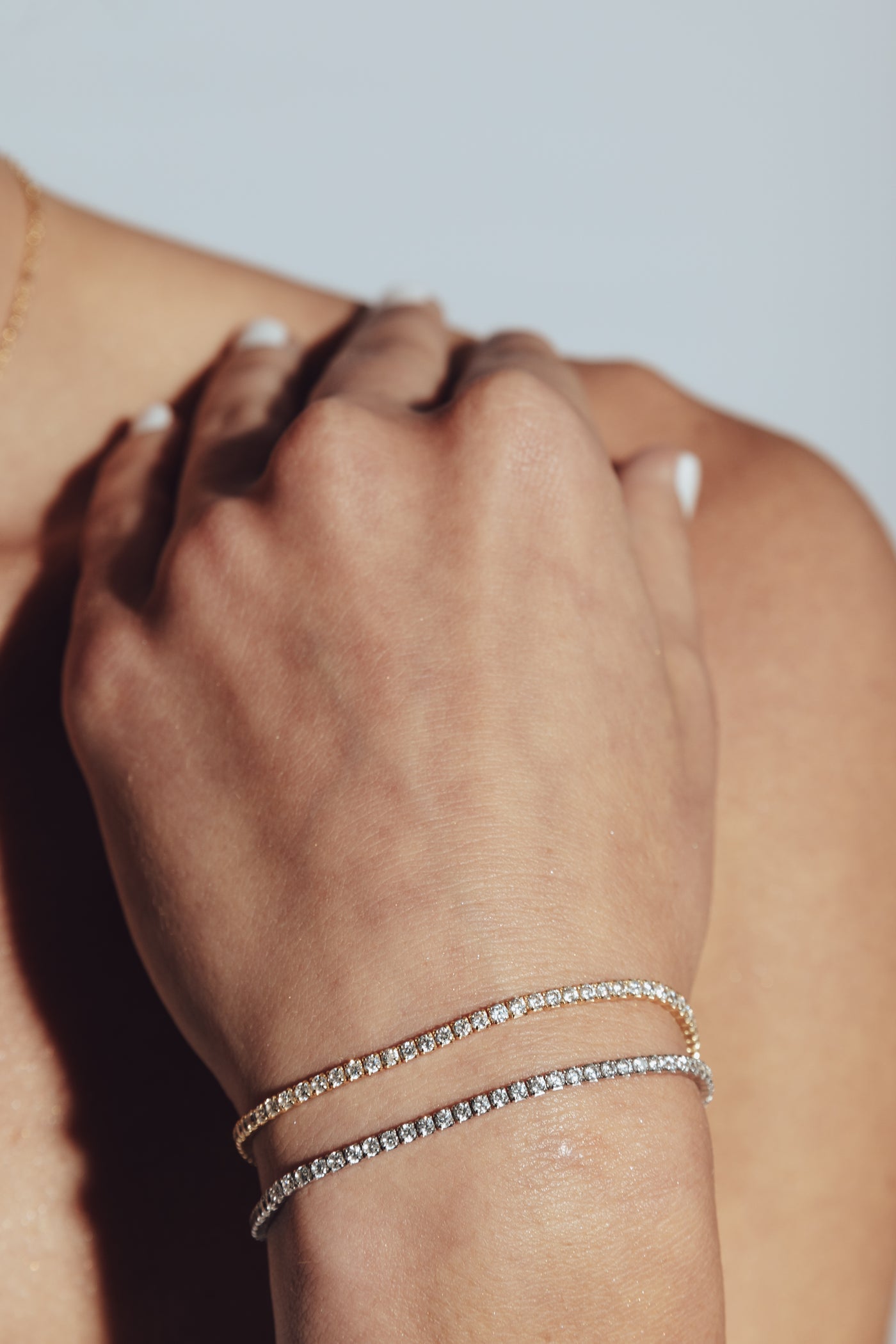 Ophelia Tennis Bracelet Gold