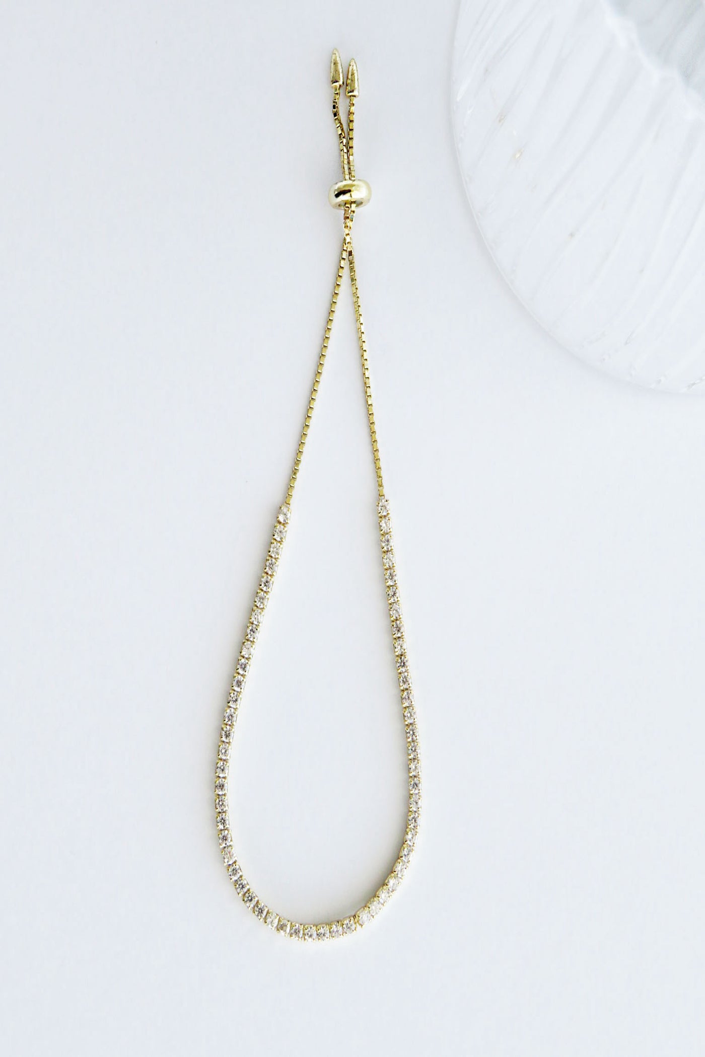 Ophelia Tennis Bracelet Gold
