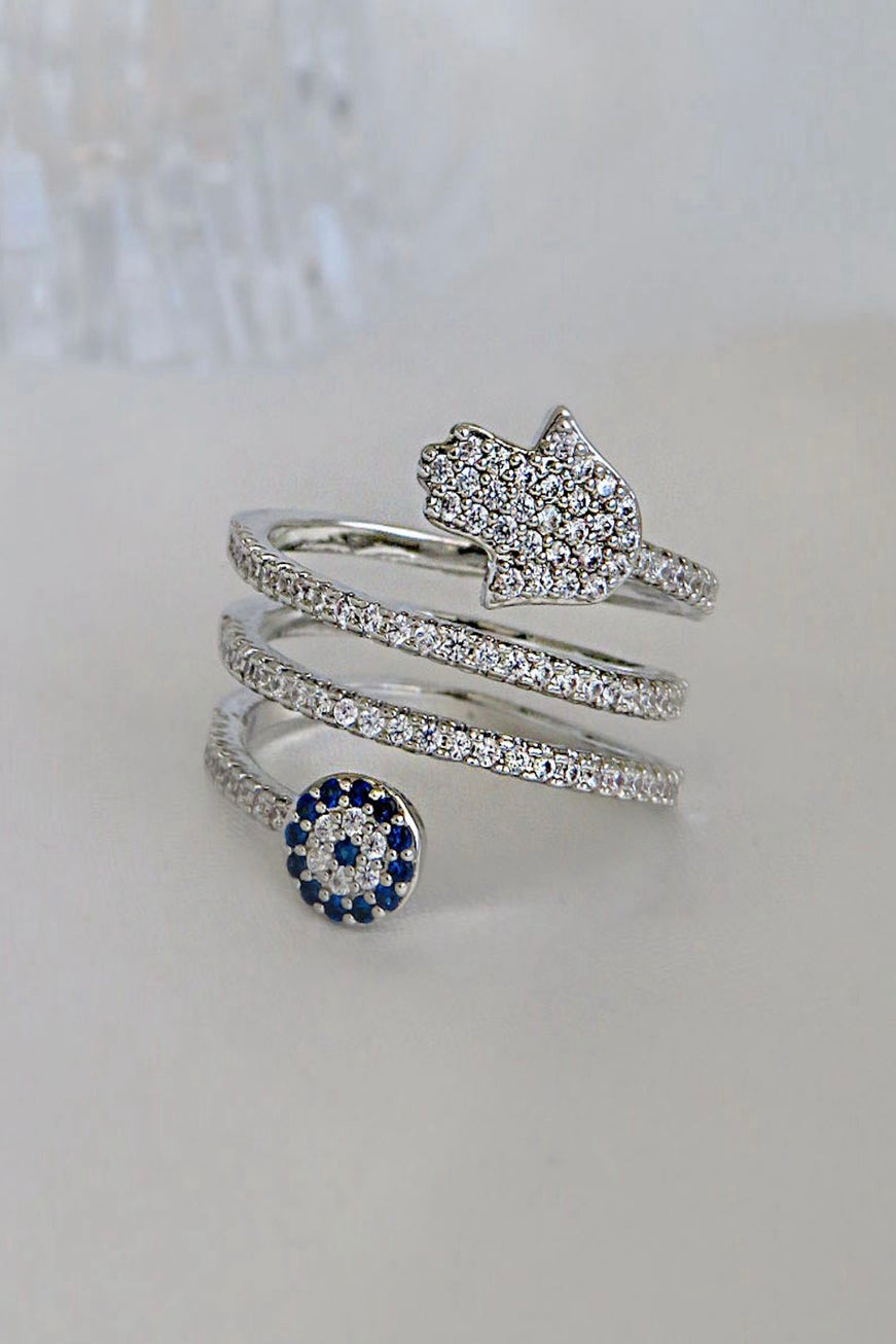 Izah Ring Silver