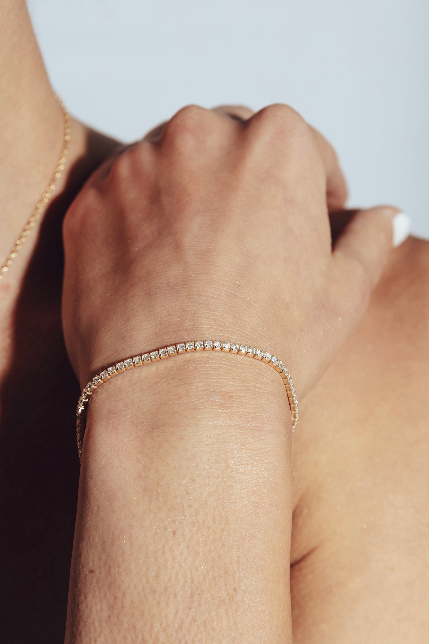 Ophelia Tennis Bracelet Gold
