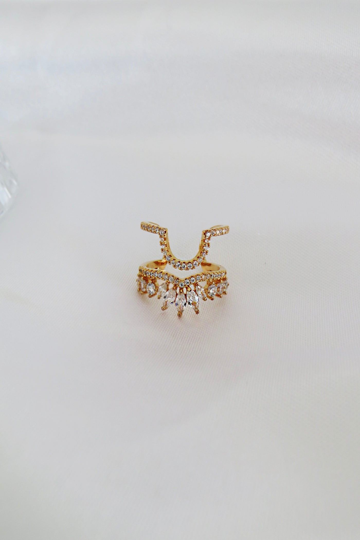 Maila - Anisa Nail Ring Gold