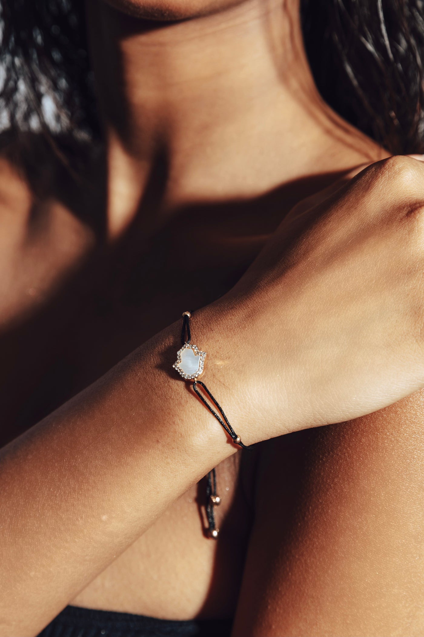 Pele Hamza Pendant Bracelet