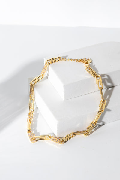 Enigma Necklace Gold