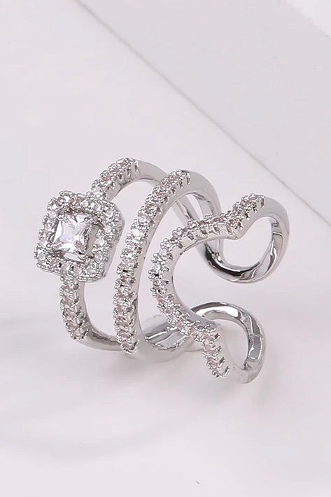 Maila - Olivia Nail Ring Silver